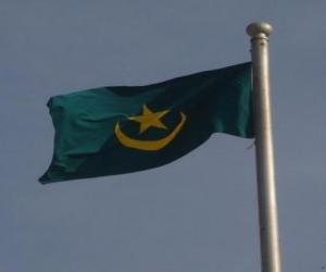 пазл Флаг Мавритании